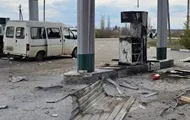 Російські обстріли влучили в автозаправну станцію на Харківщині