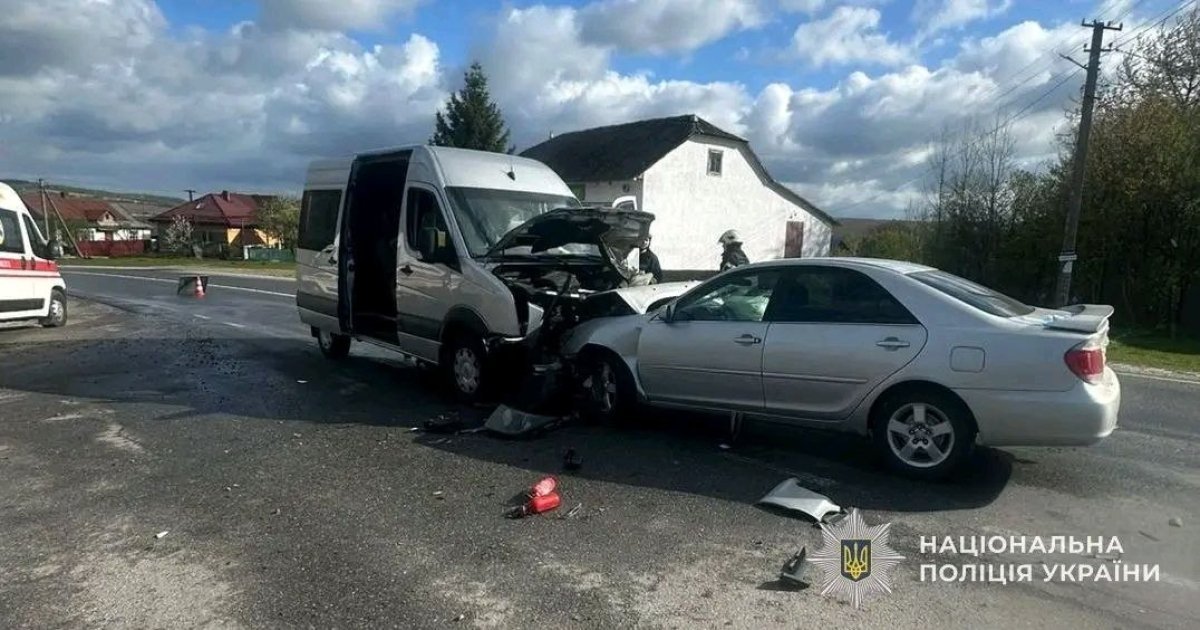 У Львівській області в ДТП постраждали четверо осіб