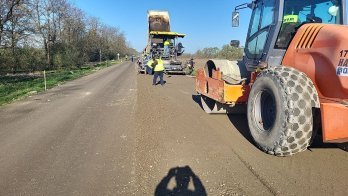 У Львівській області відновили ремонт дороги в Нижанковичах