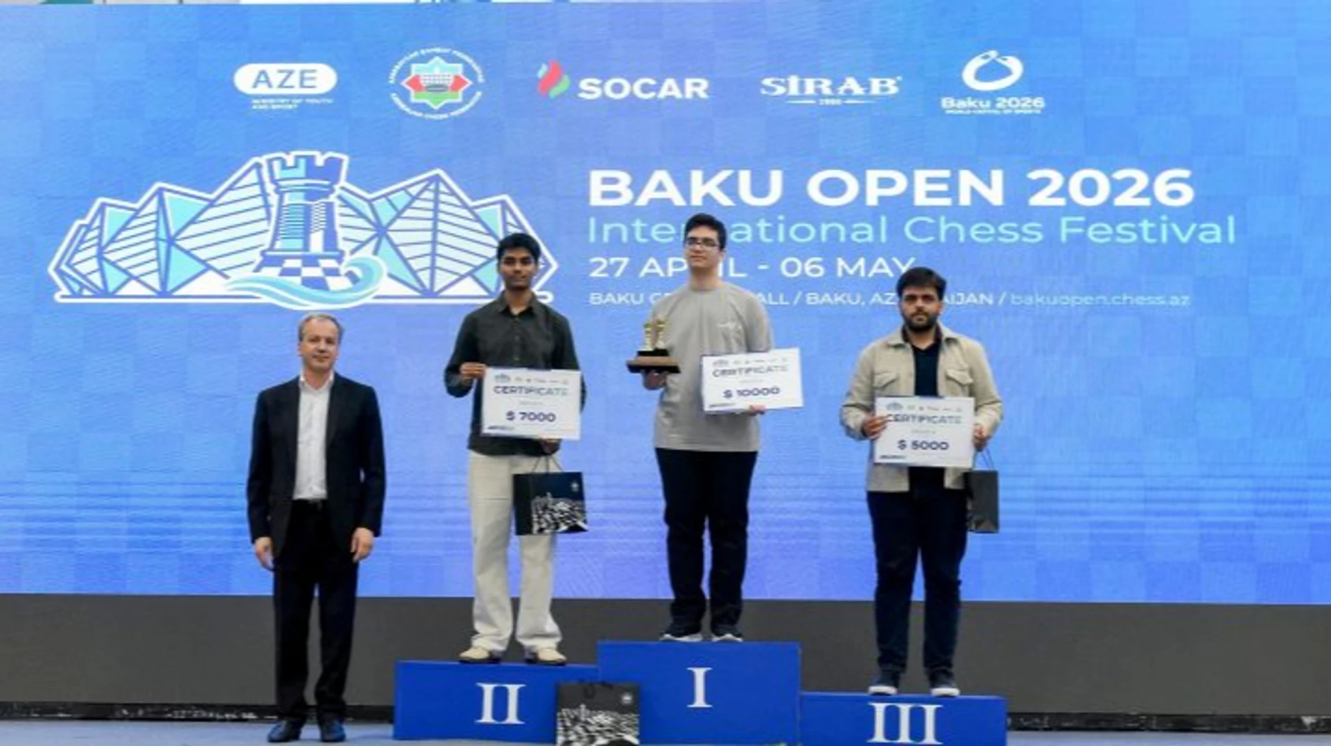 15-річний іранець став переможцем Baku Open, Пономарьов зайняв восьме місце