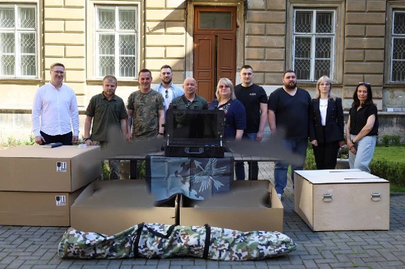 16-й полк підтримки отримав новий авіаційний комплекс «HUNTER» для зміцнення фронтових можливостей