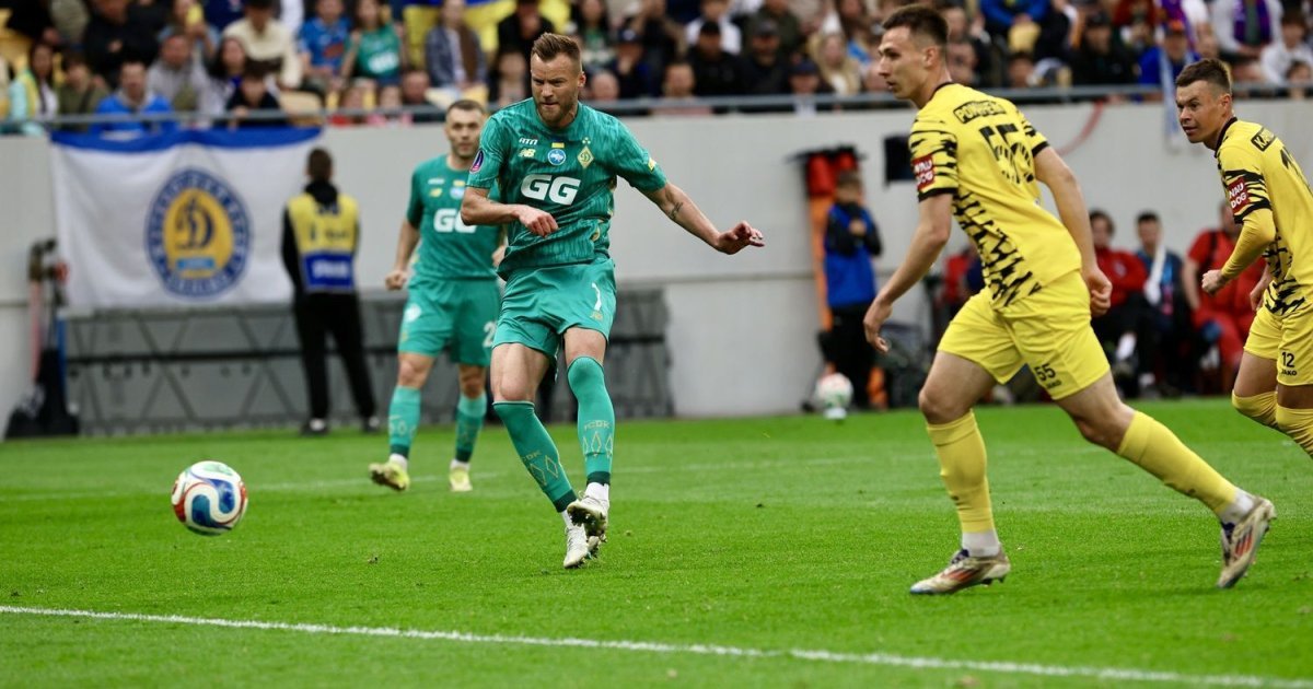Київське «Динамо» здобуло перемогу у фіналі Кубка України на «Арені Львів»