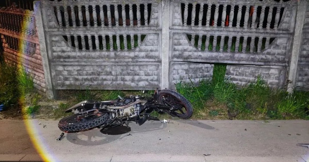 На Дрогобиччині ДТП за участю мотоцикла призвела до травмування двох неповнолітніх осіб