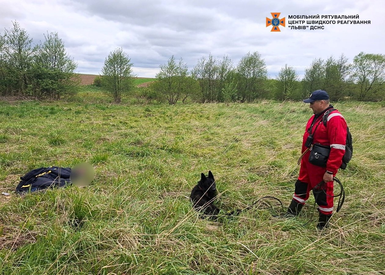 На Львівщині службовий пес успішно розшукав жінку, яка зникла дев’ять днів тому