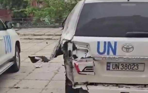 ООН засудила атаку Росії на автомобіль місії в Херсоні