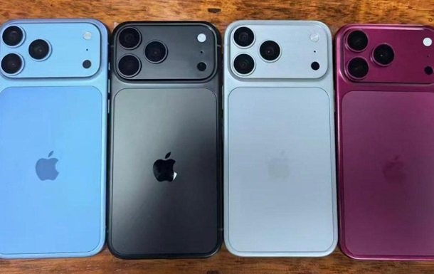 Представлено повний асортимент кольорів iPhone 18 Pro