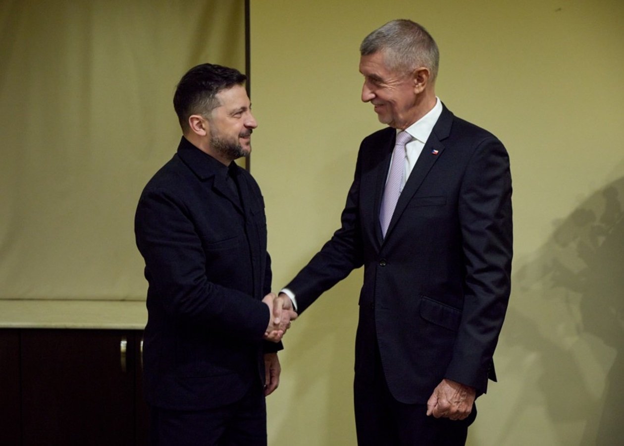 Президент Зеленський провів зустріч з прем’єр-міністром Чехії