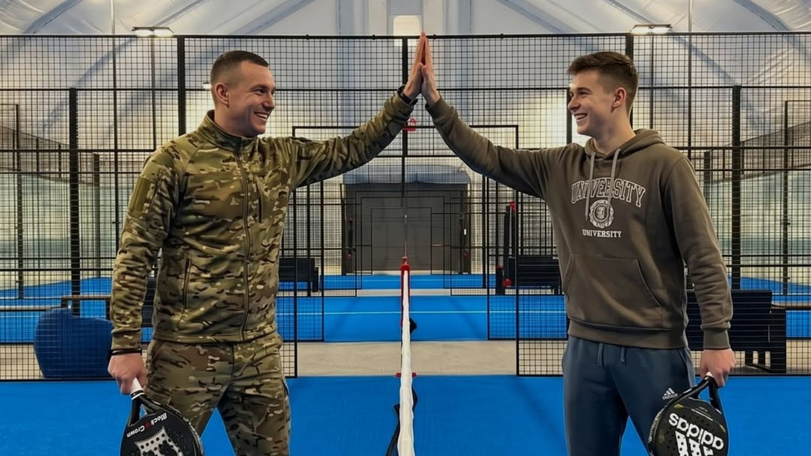 Racket Sports Park Kyiv пропонує оренду падел-кортів за 1 грн для військових, родин загиблих та студентів в рамках нової соціальної ініціативи