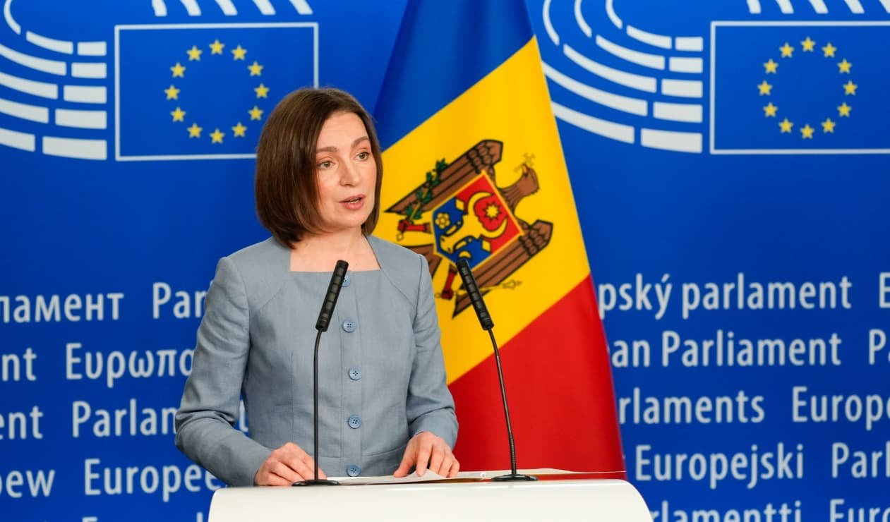 Санду у Франції закликала до переговорів між Молдовою та ЄС щодо всіх напрямків співпраці