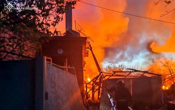 Шестеро постраждалих внаслідок атаки дронів на Харківщині