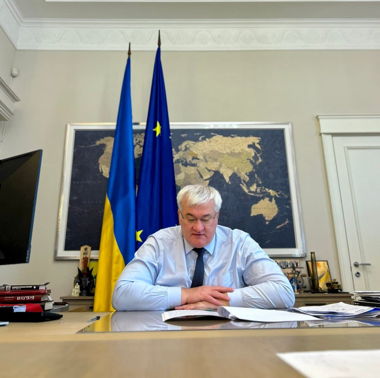 Сибіга обговорив важливі питання з міністром закордонних справ Грузії у телефонній розмові