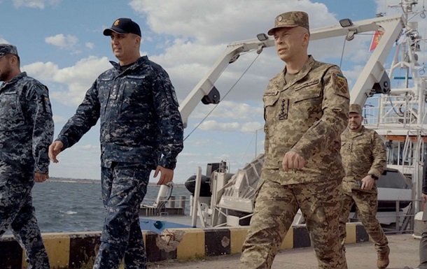 Сирський анонсує збільшення можливостей Військово-Морських Сил України
