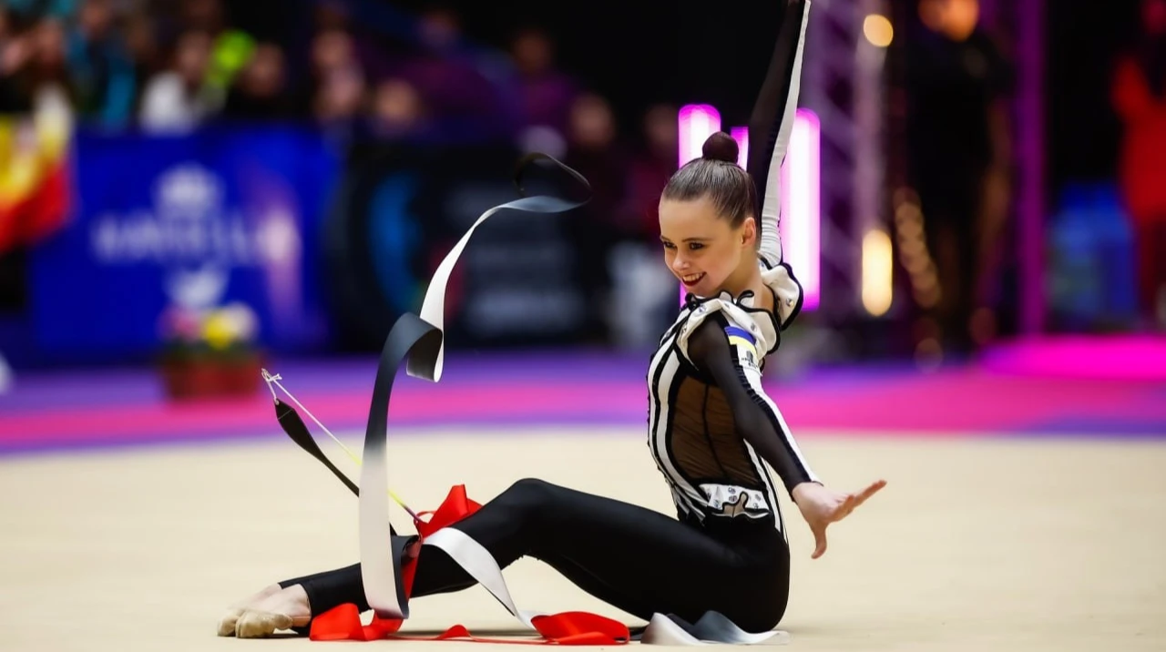 Таїсія Онофрійчук виборола срібло на Європейському кубку у вправах зі стрічкою