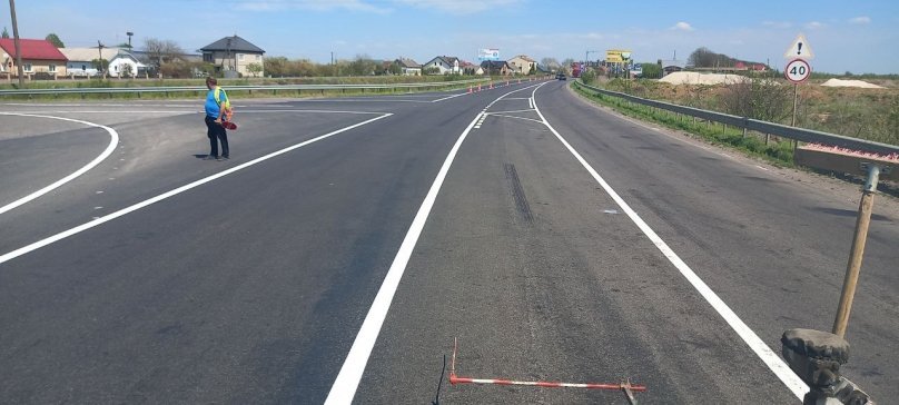 У Городку завершується ремонт об'їзної дороги Львів-Шегині