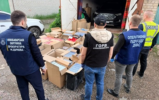 У Харківській області вилучено контрафактні тютюнові вироби на суму понад 35 мільйонів гривень