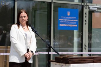 У Львівській області запустили новий педіатричний комплекс з підземним укриттям