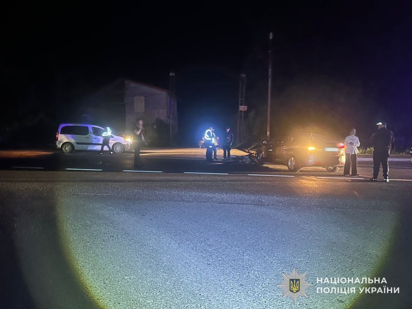 У Львівському районі 20-річний мотоцикліст у тяжкому стані після аварії з автомобілем Hyundai