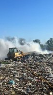 У Сокалі понад десять годин ліквідовували великий загоряння на сміттєзвалищі