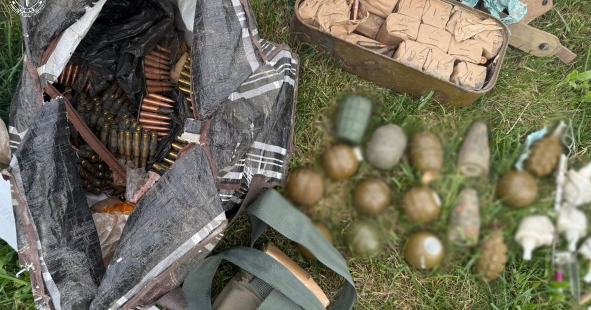 У Золочівському районі поліцейські виявили арсенал зброї у сараї місцевого мешканця