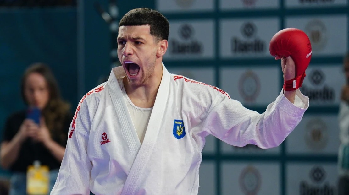 Українець Заплітний здобув бронзову медаль на чемпіонаті Європи з карате