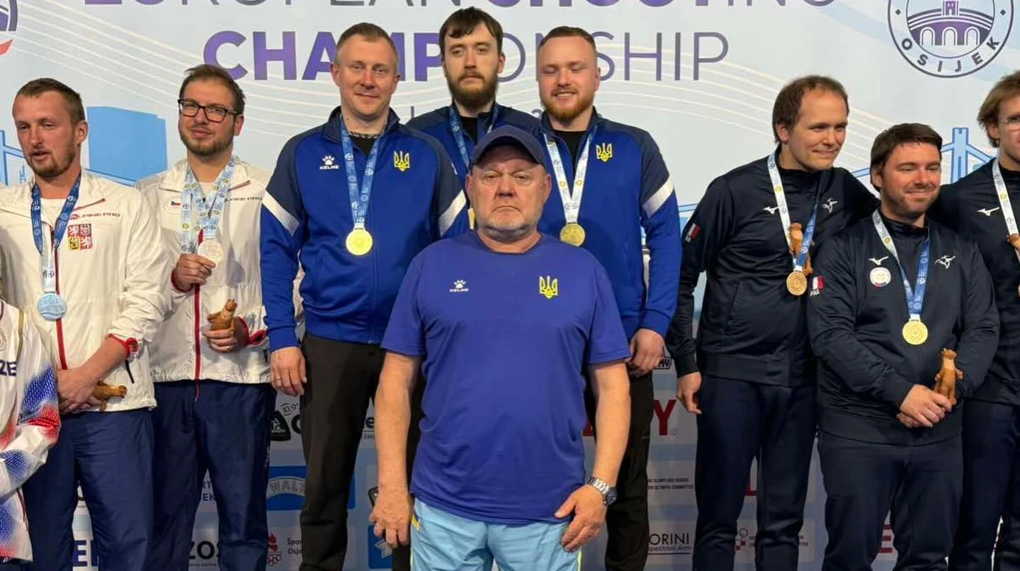 Українські стрілки здобули 17 медалей на Євро-2026 з кульової стрільби