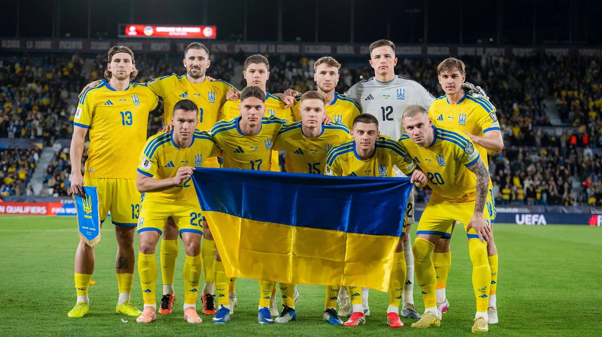 Збірна України оголосила склад для товариських матчів проти Польщі та Данії