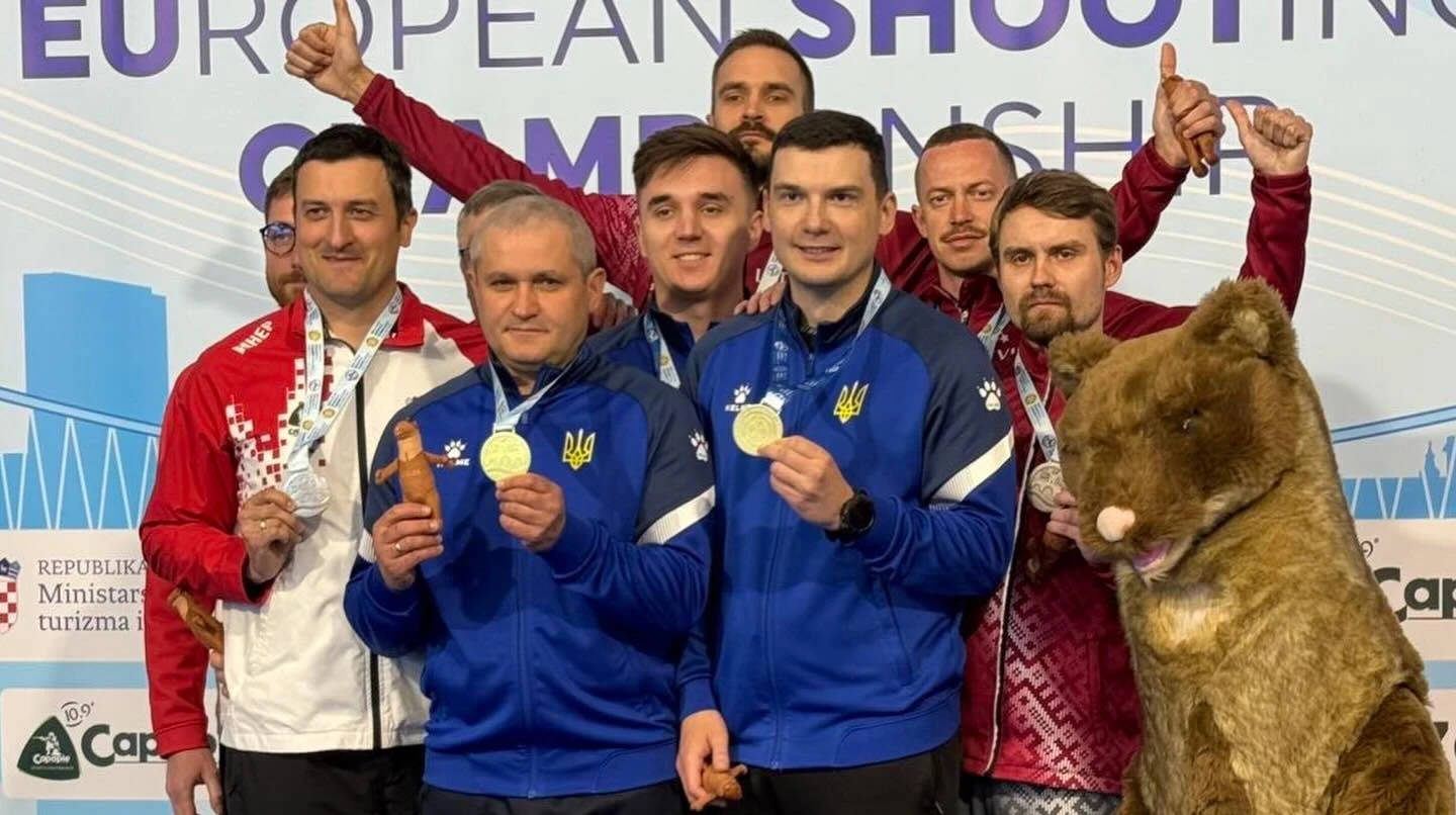 Збірна України виборола чотири медалі на чемпіонаті Європи зі стрільби