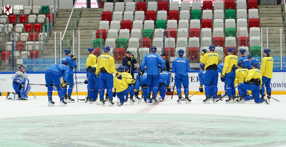 Збірна України з хокею назвала остаточний склад на Чемпіонат світу в Дивізіоні 1А