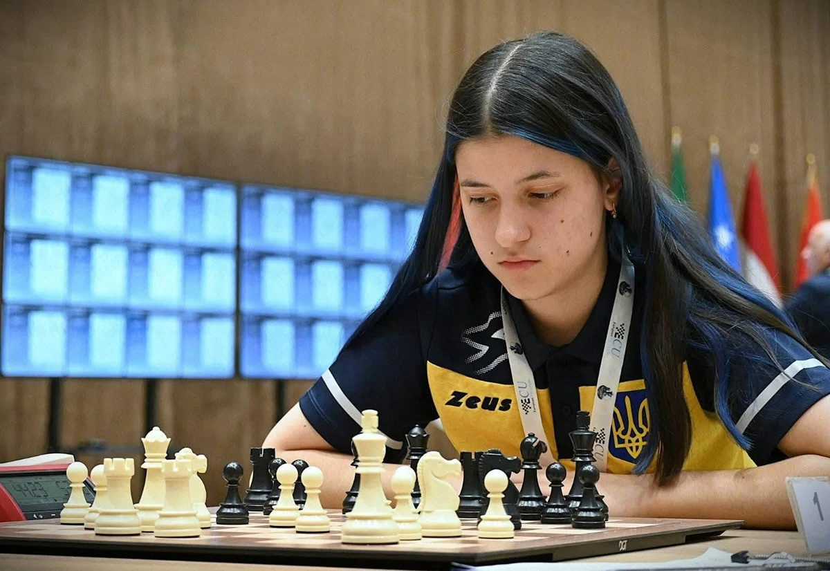 Анастасія Гнатишин - чемпіонка Європи з шахів