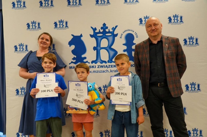 8-річний шахіст з Львівщини виборов срібну медаль на міжнародному турнірі в Польщі