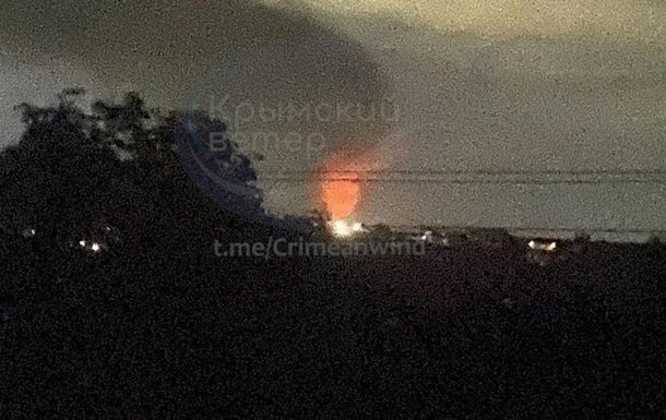 Дрони завдали удару по Таврійській ТЕС у Криму: подробиці з соцмереж