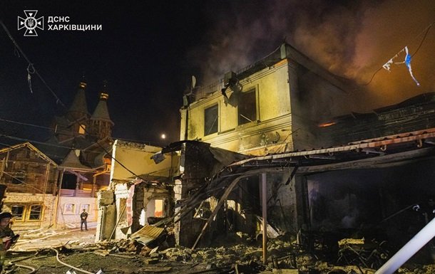 ДСНС опублікувала фотографії наслідків атаки на Харківщину