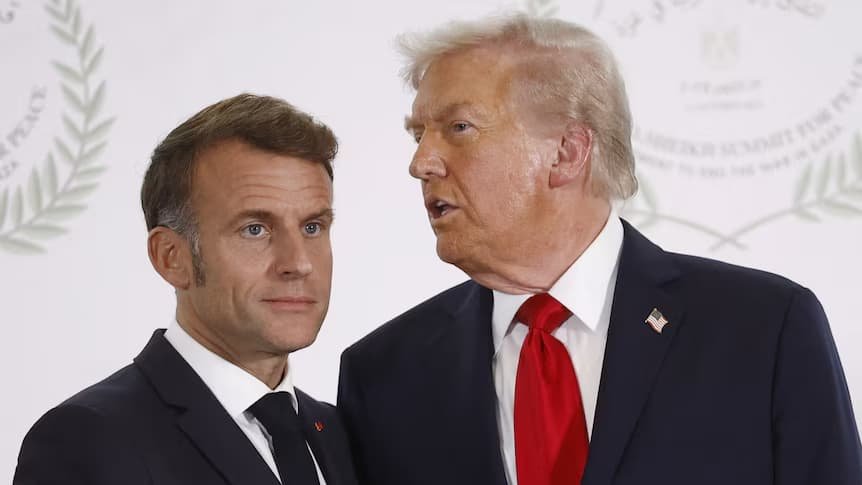 Макрон прокоментував заяви Трампа щодо можливого підвищення мит на французьке вино