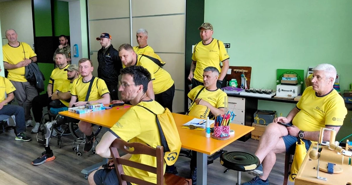 На Львівщині розпочався четвертий табір «Ліги Нескорених» для ветеранів