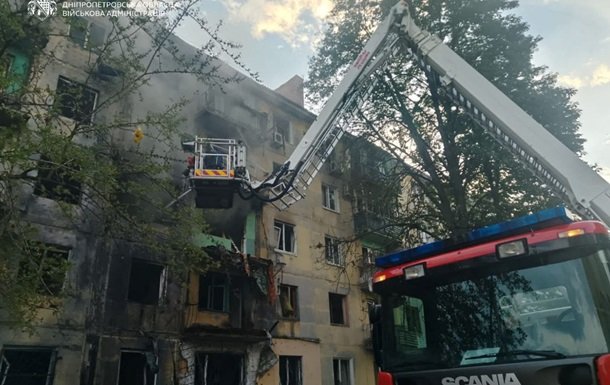 Російські війська атакували Павлоград: п’ятеро людей отримали поранення