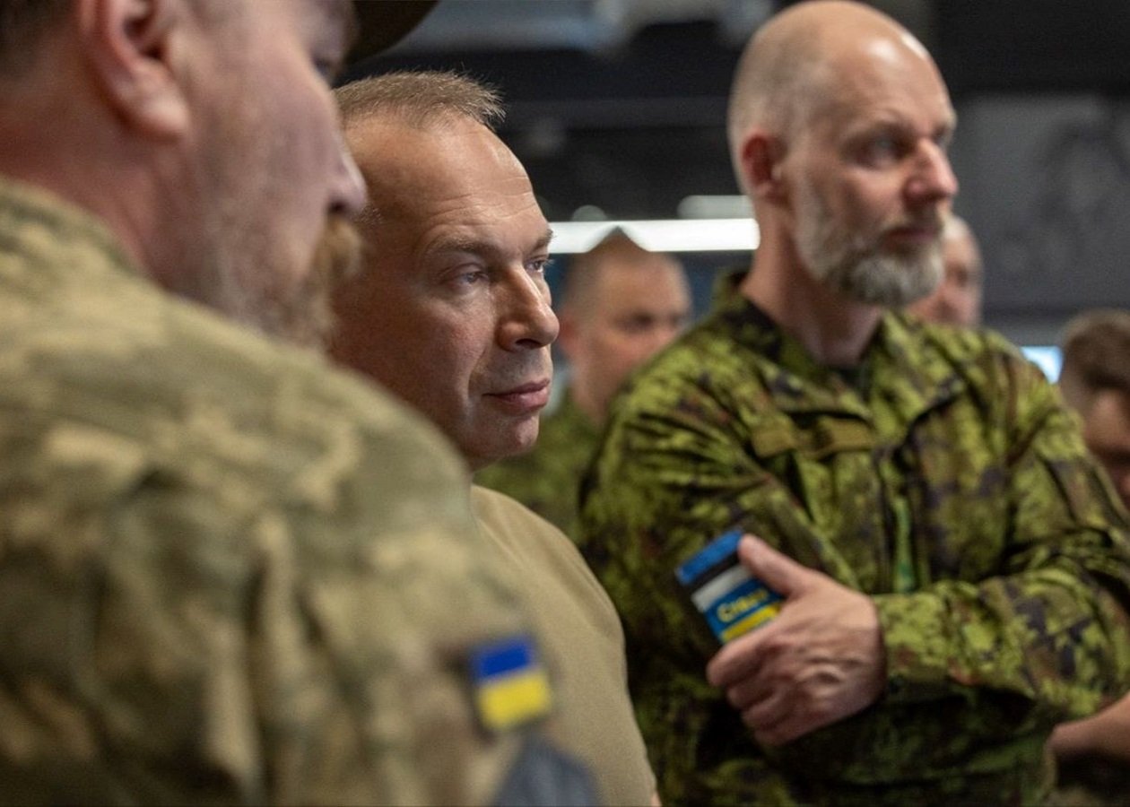 Сирський та його естонський колега здійснили візит на лінію фронту