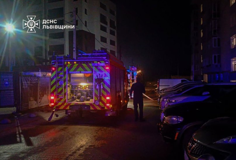 У Львівській області внаслідок пожежі загинув чоловік, жінка у тяжкому стані госпіталізована