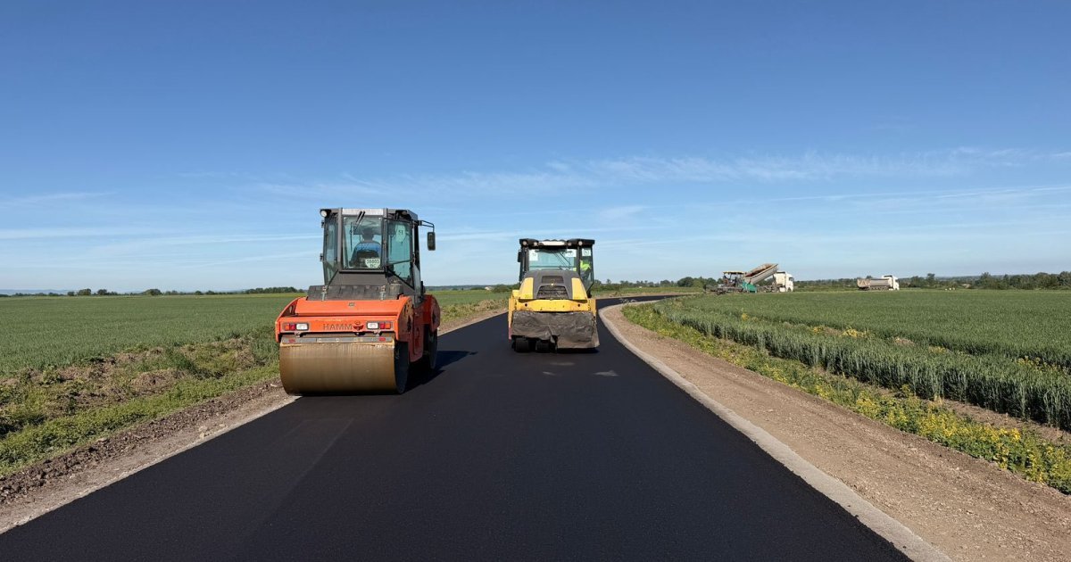 У Львівській області завершено ремонт дороги місцевого значення