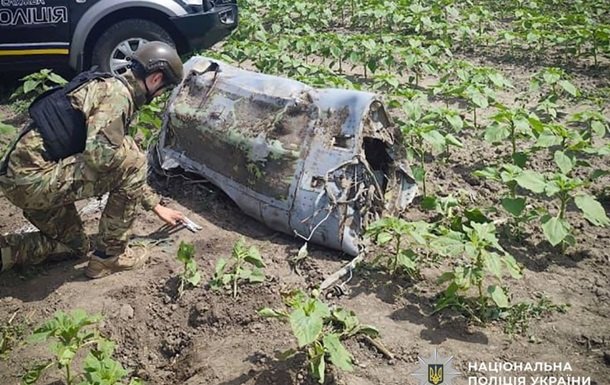У Полтавській області виявлено нерозірвану бойову частину російської ракети