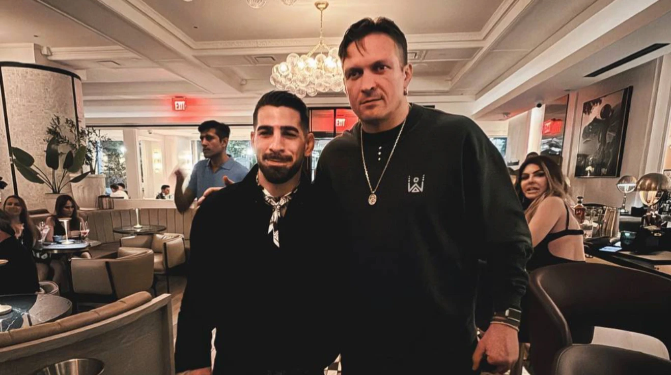 Усик виступив з коментарем до ексчемпіона UFC після своєї першої поразки в професійній кар'єрі
