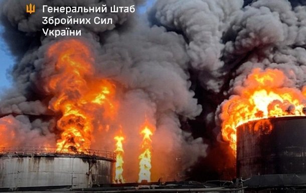 В Україні оприлюднено дані про враження стратегічного нафтопереробного заводу в Росії