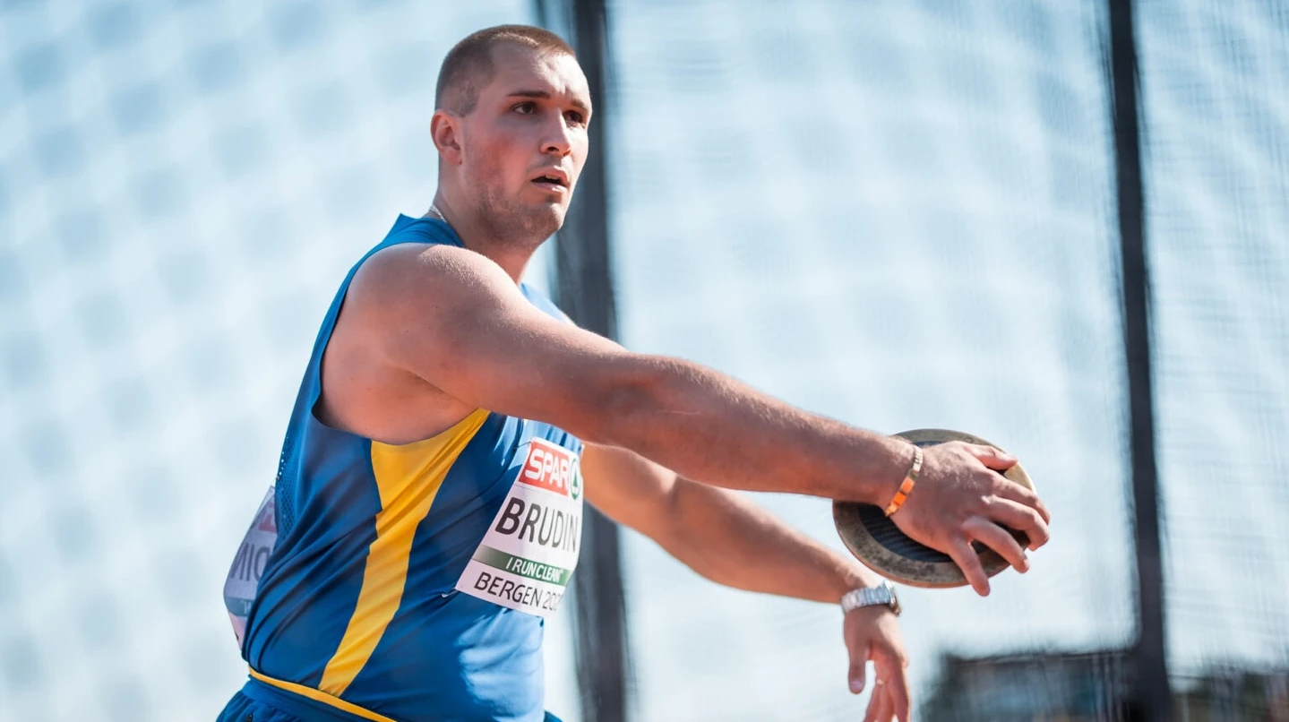 Брудін здобув титул чемпіона України з метання диска вдруге поспіль
