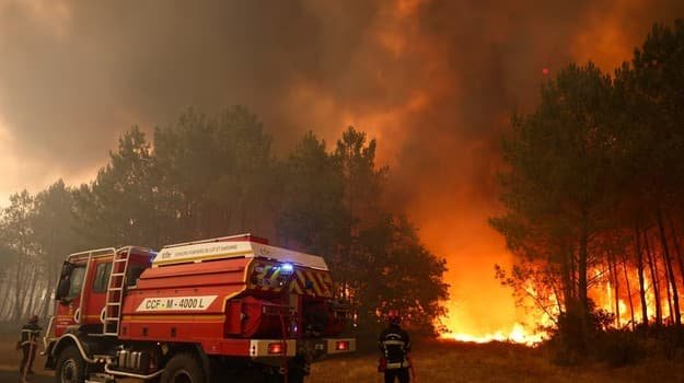 Франція направляє 1500 військових для боротьби з лісовими пожежами