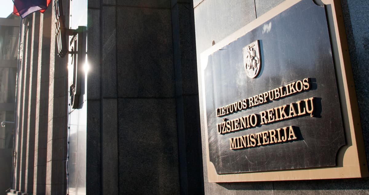 Литва викликала російського дипломата у зв'язку з агресією щодо України та дезінформацією про країни Балтії