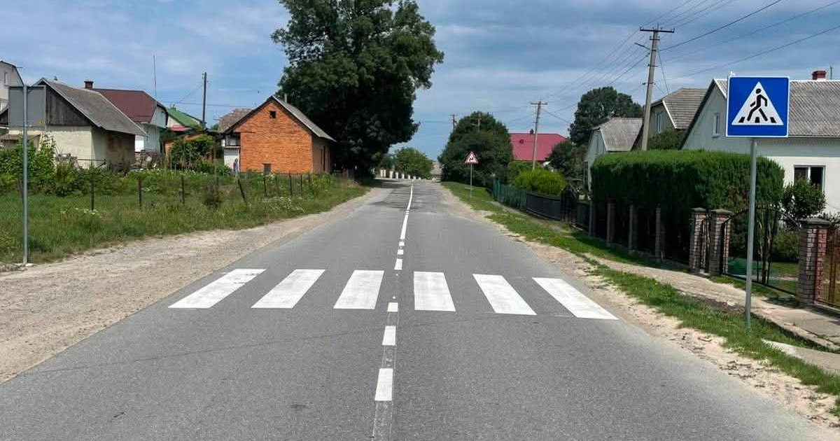 На Львівщині оновлено понад 230 км дорожньої розмітки