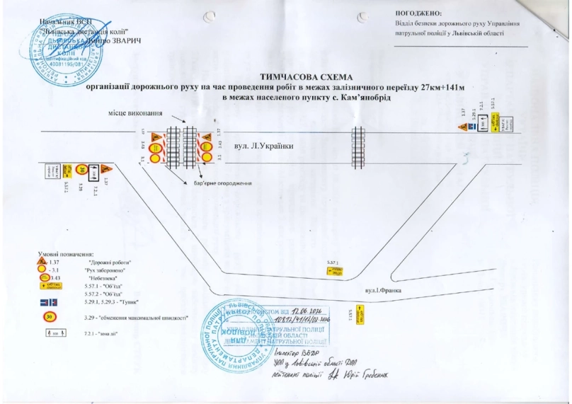 На Львівщині тимчасово закриють залізничний переїзд для ремонту: деталі об’їзду