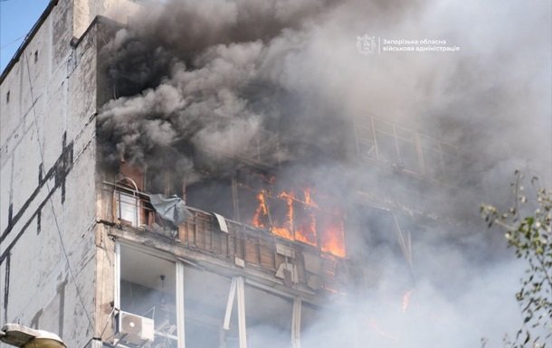 Російські війська завдали удару по Запоріжжю: один загиблий