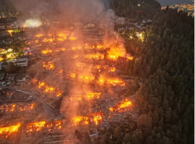 У Норвегії вважають, що пожежа, яка знищила понад сотню будинків, сталася без злого умислу