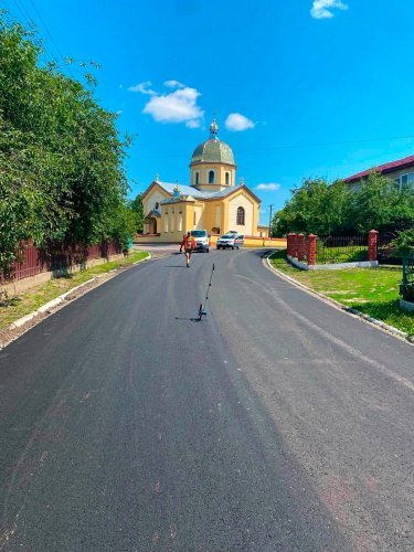 У Сокальській громаді оновлено дорогу, що з'єднує п'ять сіл