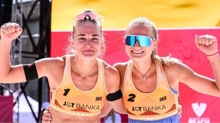 Українська команда здобула перемогу над Словенією в півфіналі жіночого Nations Cup з пляжного волейболу
